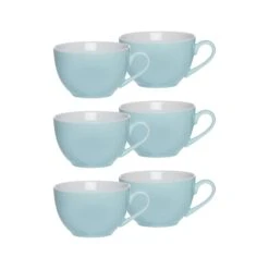 Ritzenhoff & Breker DOPPIO Kaffeetasse 200 Ml Türkis 6er Set - A