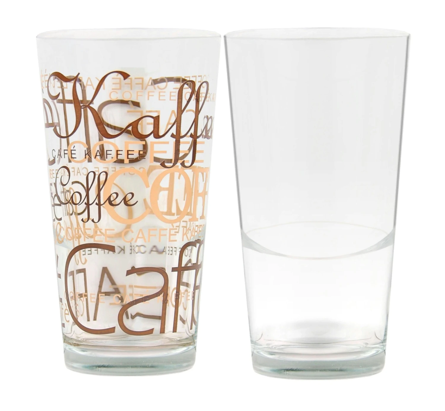12er Set Mix Latte Macchiato Glas 39cl Stapelbar Mit Dekor / Ohne Dekor - Image 3
