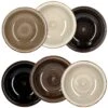 6er Set Suppenteller Grey Baita 21,5cm