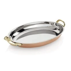 WAS Germany - Servierpfanne Copper Look 20, 25 X 18 X 3,5 Cm, Kupfer/Chromnickelstahl (2022251)