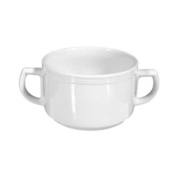 6 X Seltmann Obere Zur Suppentasse 0,35 L, Form: Vitalis, Dekor: 34690 Terrakotta Lanzen