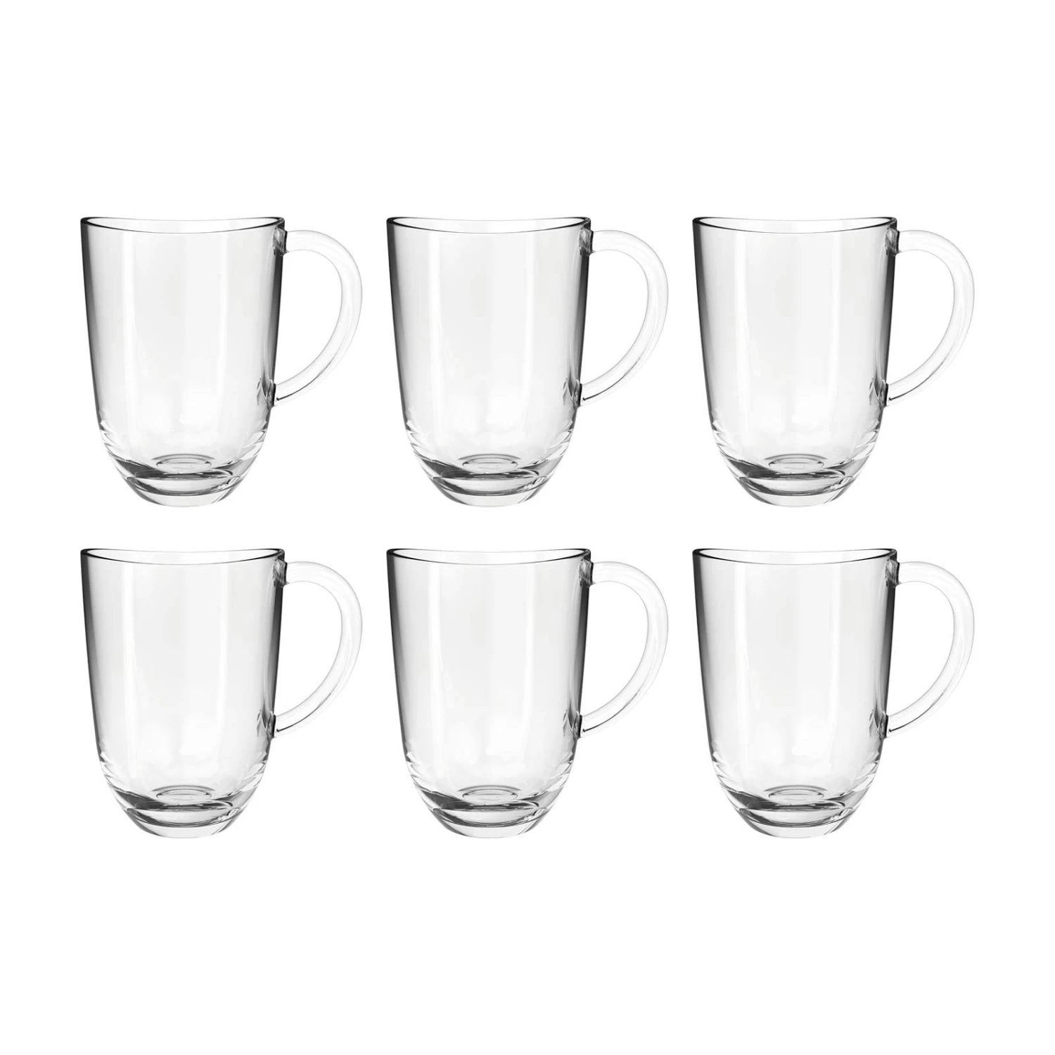 Leonardo NAPOLI Latte Macchiato Tassen 6er Set 380 Ml