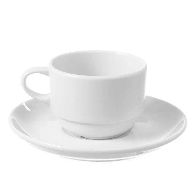 Tasse Perla Mit Untertasse 90 Ml (12 Stück) Von CHEFGASTRO - Image 6