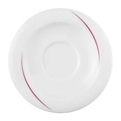 6 X Seltmann Untere Zur Kaffeetasse 1, Form: Laguna, Dekor: 34622 Bordeaux Flanken