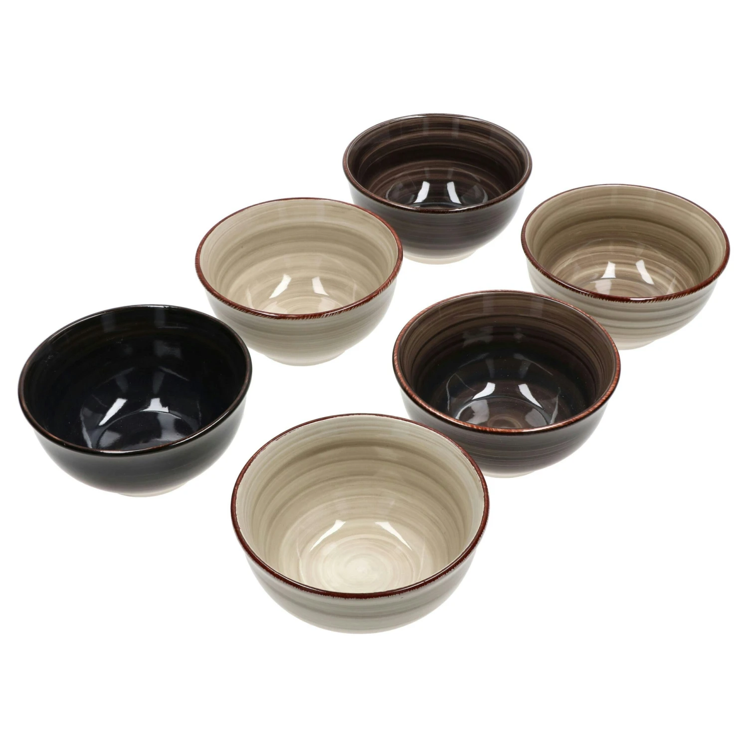 6er Set Snack-/Dipschale Grey Baita 12 Cm - 24326864 - Image 6