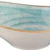 Bonna Premium Porcelain AAQSTR10KS Aura Aqua Bowl Schale, Dipschale, Aperitif, 7.5x10cm, 45ml, Porzellan, Türkis, 1 Stück
