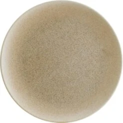 6x Frühstücksteller Geschirr Kleiner Teller Flach 17cm Porzellan Sand Beige Elfenbein Bonna Luca Salmon Gourmet