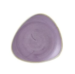 Stonecast Dreieckiger Teller Lavender ø22,9cm Lila (12 Stück) Von CHEFGASTRO