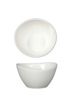 METRO Professional CATHAN Schale, Porzellan, 13.7 X 13.5 X 6.7 Cm, Weiß