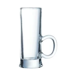Arcoroc ARC 72388 Islande Schnapsglas, Shotglas, Stamper, Mit Henkel, 65ml, Glas, Transparent, 12 Stück