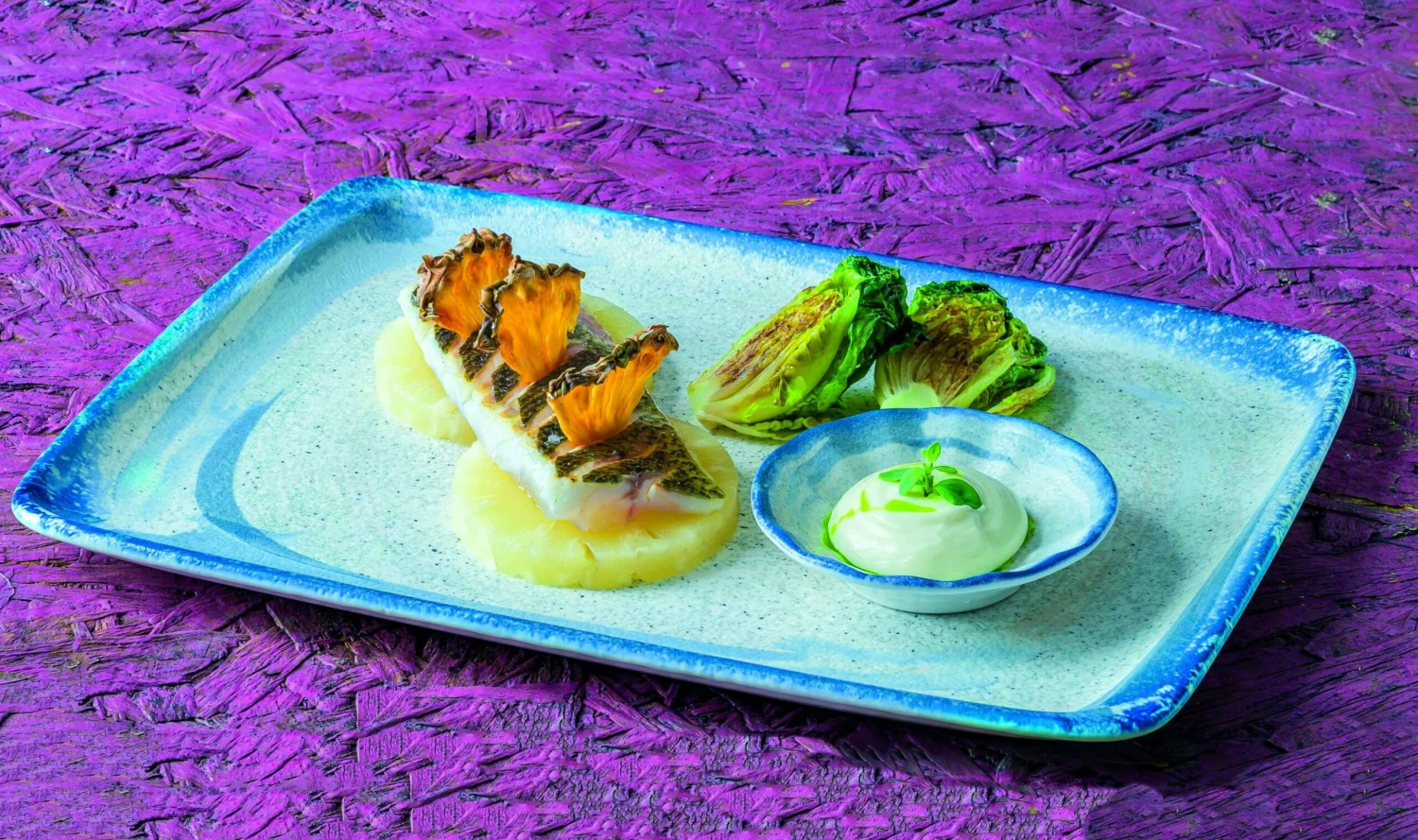 6x Dipschalen Snackteller Schälchen Weiß Blau Geschirr Porzellan Rund Bonna Harena Rita 11cm - Image 6