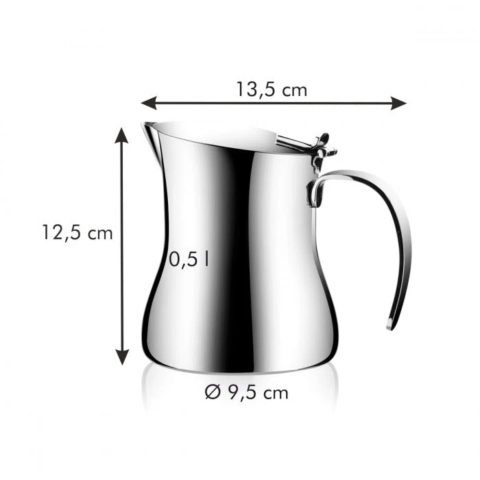 Tescoma Teekanne Kanne Kaffeekanne Sahne-Kännchen Milchkanne Mit Deckel 0,5 L – Bild 4