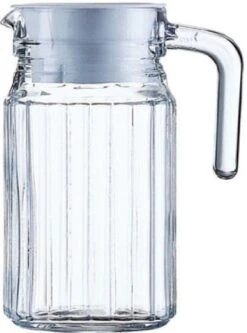 Arcoroc 5x Krug QUADRO, Inhalt: 1,1 Liter, Höhe: 244 Mm, Durchmesser: 89 Mm,