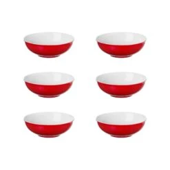 Ritzenhoff & Breker DOPPIO Bowlschale 18,5 Cm Rot 6er Set