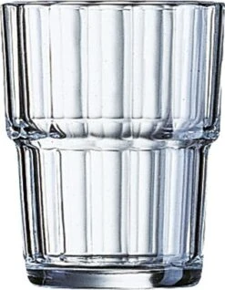 18x Arcoroc Saftglas NORVEGE, Inhalt: 0,16 Liter, Höhe: 82 Mm, Durchmesser: 65 Mm