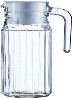 Arcoroc 6x Krug QUADRO, Inhalt: 0,5 Liter, Höhe: 157 Mm, Durchmesser: 85 Mm,