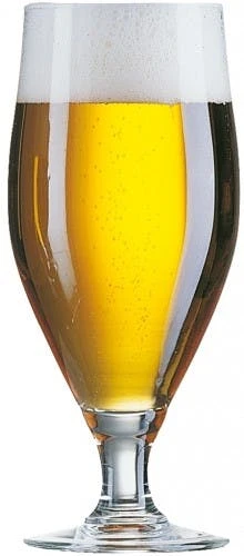 Arcoroc 12x Biertulpe CERVOISE Inhalt 50 Cl Füllstrich 0,4 Ltr