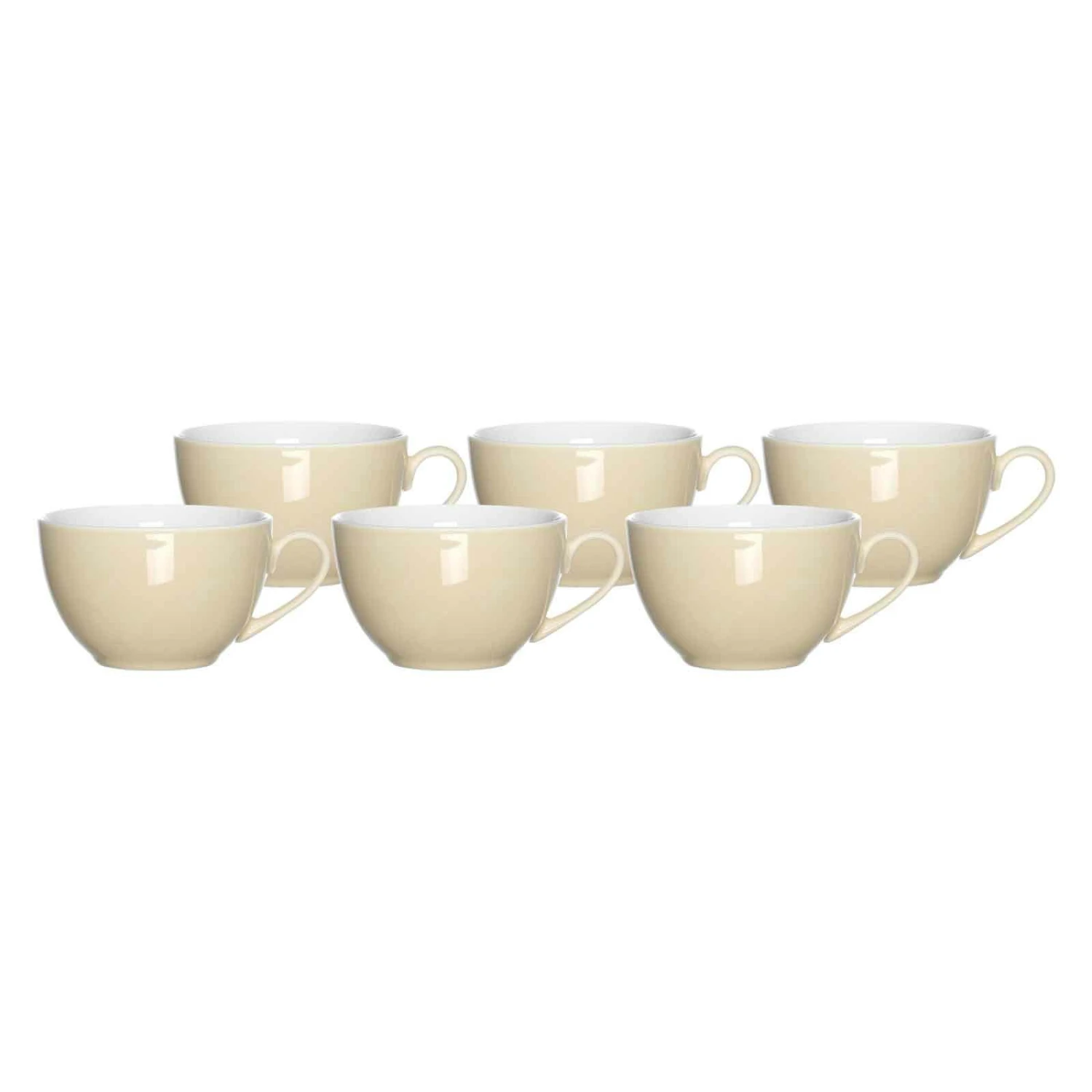Ritzenhoff & Breker DOPPIO Kaffeetasse 200 Ml Türkis 6er Set - A – Bild 3
