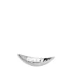 Edelstahl Schale OvaLänge 14,5 X 27,5 Cm, Schale In Aufwendiger Hammerschlag-Optik