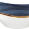 Bonna Premium Porcelain ADKSTR10KS Aura Dusk Bowl Schale, Dipschale, Aperitif, 7.5x10cm, 45ml, Porzellan, Blau, 1 Stück