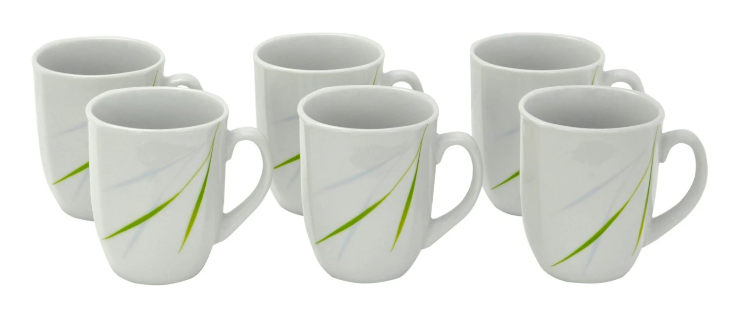6er Set Kaffeebecher Ohne Henkel Nature - Image 6