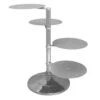 Schneider Tortenständer, Silber Mit Auslegern, 4-Etagen