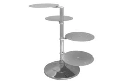 Schneider Tortenständer, Silber Mit Auslegern, 4-Etagen