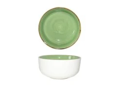 Tarrington House Schale Noromi, Porzellan, Ø 15.4 Cm, Grün