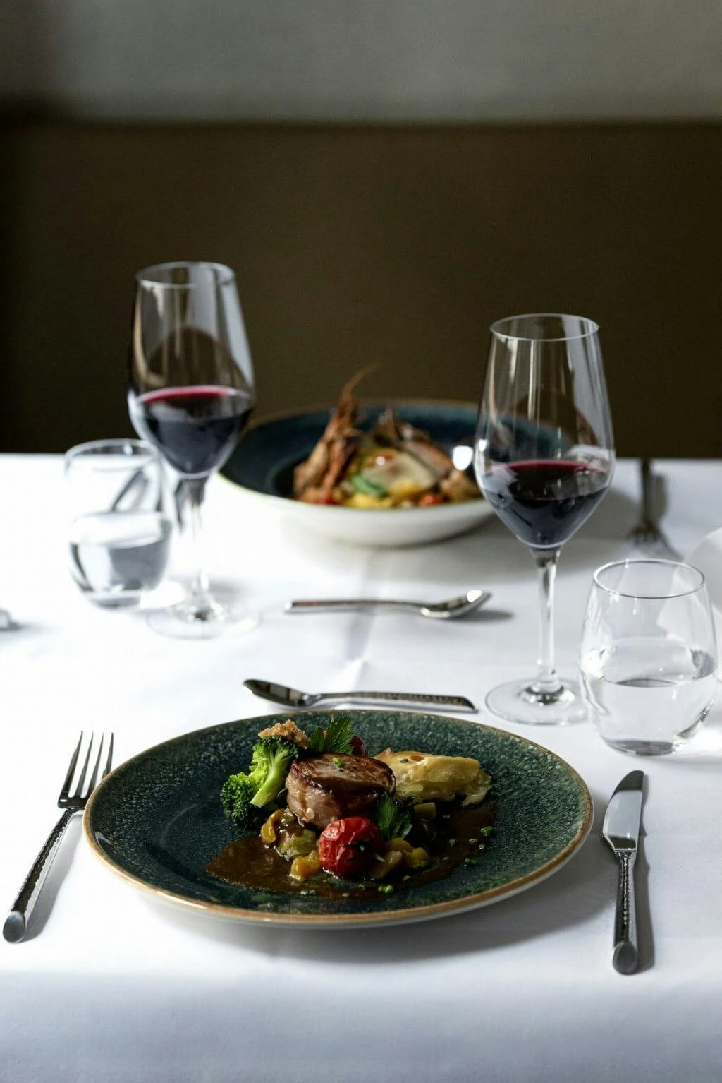 6x Pastateller Geschirr Teller Tief 27cm 45cl Grün Braun Porzellan Rund Bonna Ore Mar Gourmet - Image 6