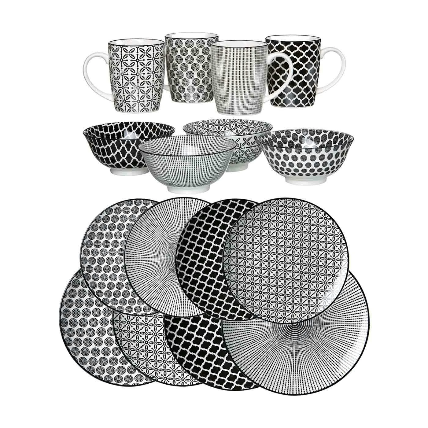 Tarrington House Kombiservice, Steingut, Minzgrün, 16tlg. - Image 7