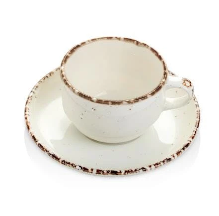 Tasse Opal Mit Untertasse 230 Ml (6 StĂĽck) Von CHEFGASTRO