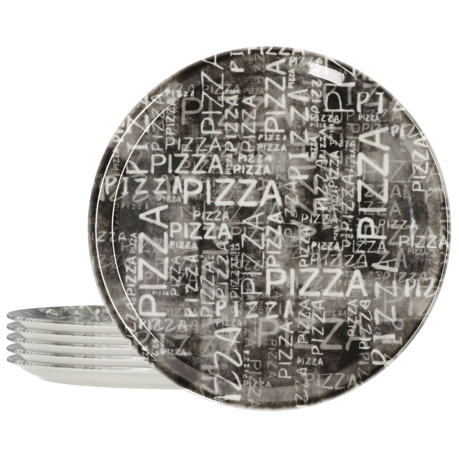 2er Set Pizzateller Napoli Black 31cm - 04019#Z70 – Bild 3