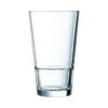Arcoroc ARC H5641 Stack Up Longdrinkglas, 470ml, Glas, Transparent, 6 Stück