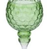 NEU Glaskelch, Grün, 13 X 13 X 30 Cm, Handgefertigt, *Germany*