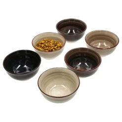 6er Set Snack-/Dipschale Grey Baita 12 Cm - 24326864