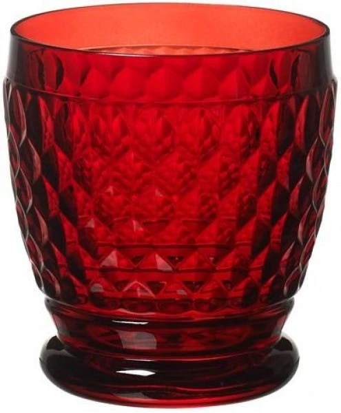 Villeroy & Boch Boston Coloured Becher / Wasserglas / Cocktailglas Red 10cm 330ml